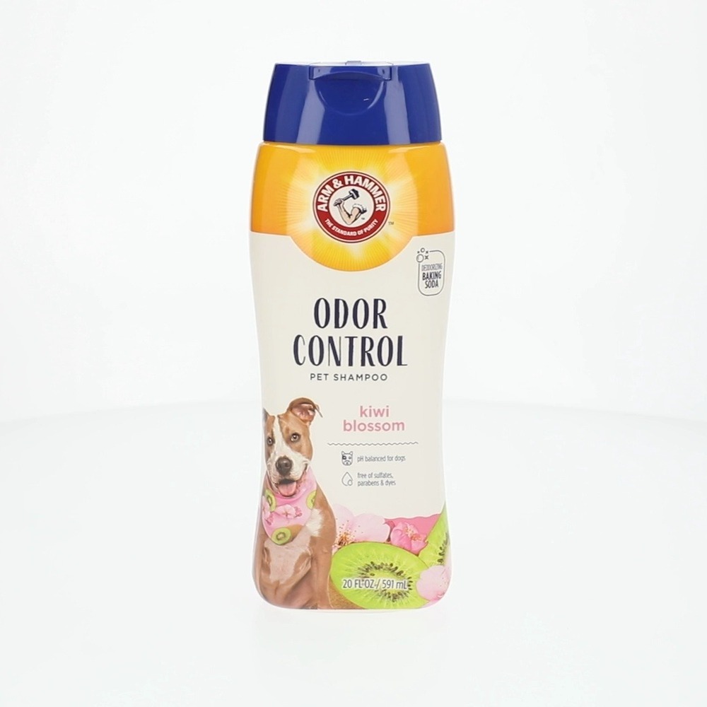 Arm & Hammer Odor Control Dog Shampoo Kiwi Blossom 20oz Baking Soda NEW